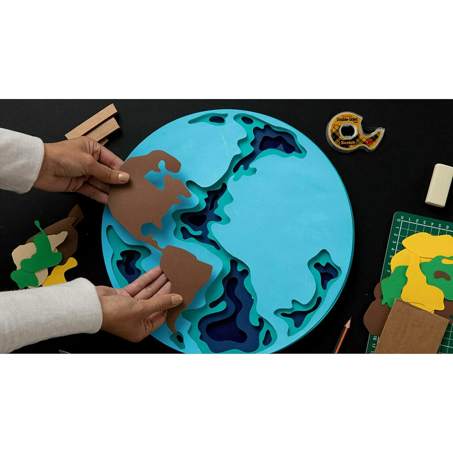 imageScotch Double Sided Tape 34 in x 1296 in 2 Rolls 6652P34363 In