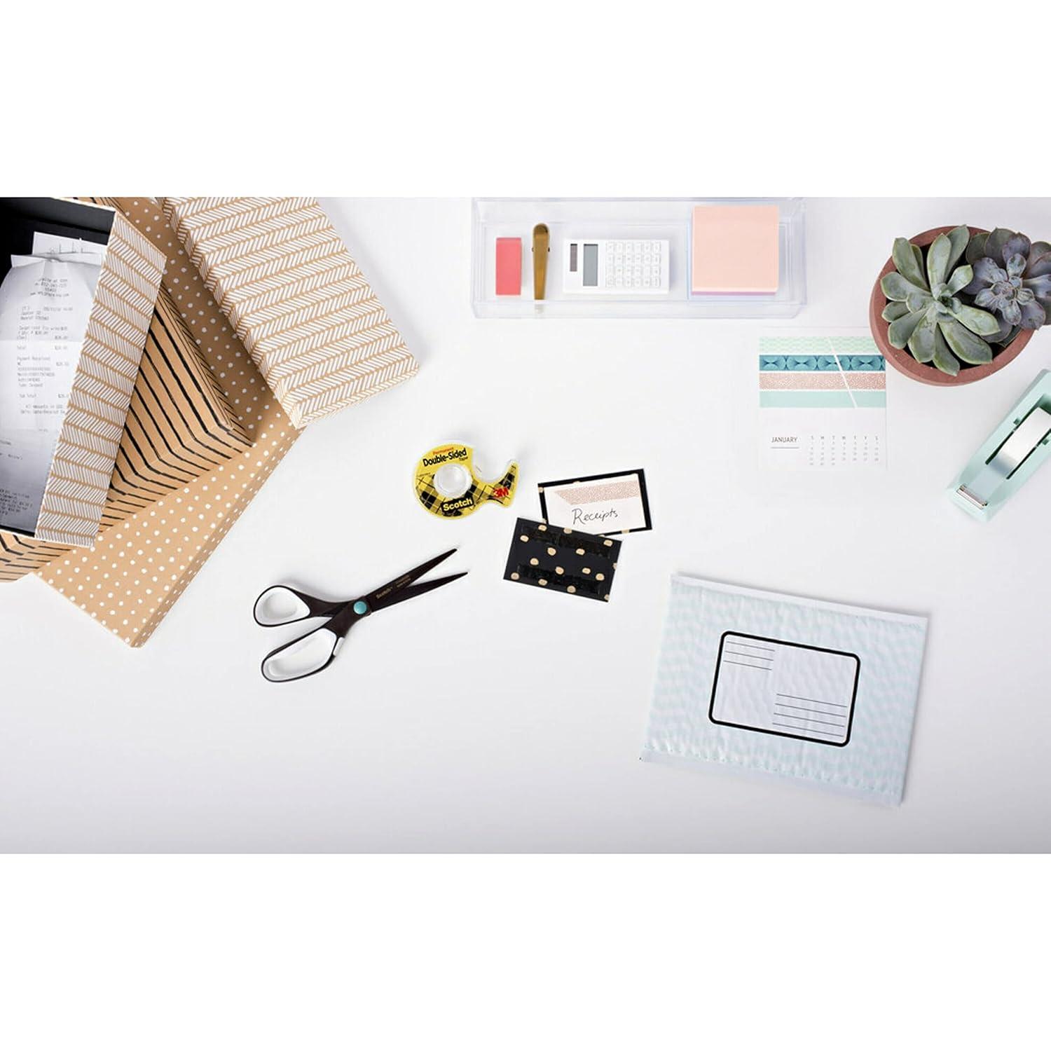 imageScotch Double Sided Tape Office and School Supplies for Arts and Crafts Alternative to Scrapbooking Glue 050 in x 1296 in 2 Tape Refill Rolls2Rolls