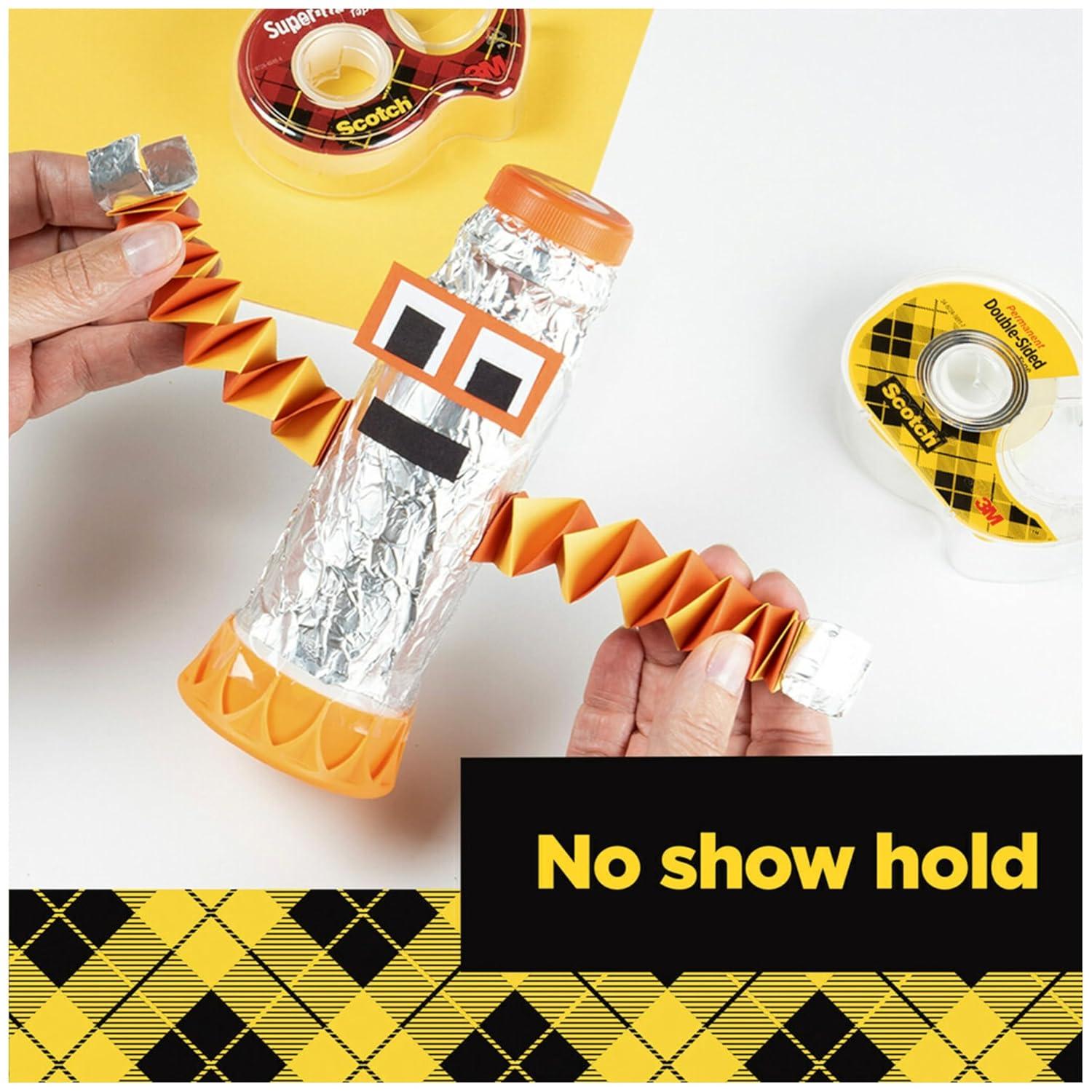 imageScotch Double Sided Tape Office and School Supplies for Arts and Crafts Alternative to Scrapbooking Glue 075 in x 1296 in 1 Tape Refill Roll1 Count Pack of 1