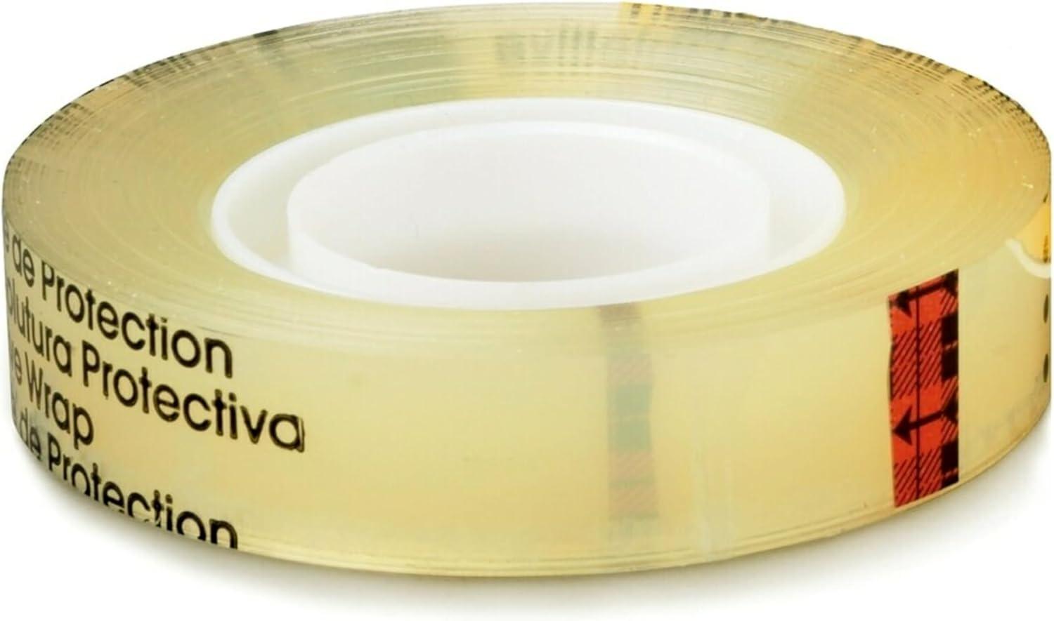 imageScotch Double Sided Tape with Deluxe Desktop Tape Dispenser 12 in x 900 in 1 Dispenser and 6 Refill RollsPack 6656PKC4012 x 900 in Pack of 12