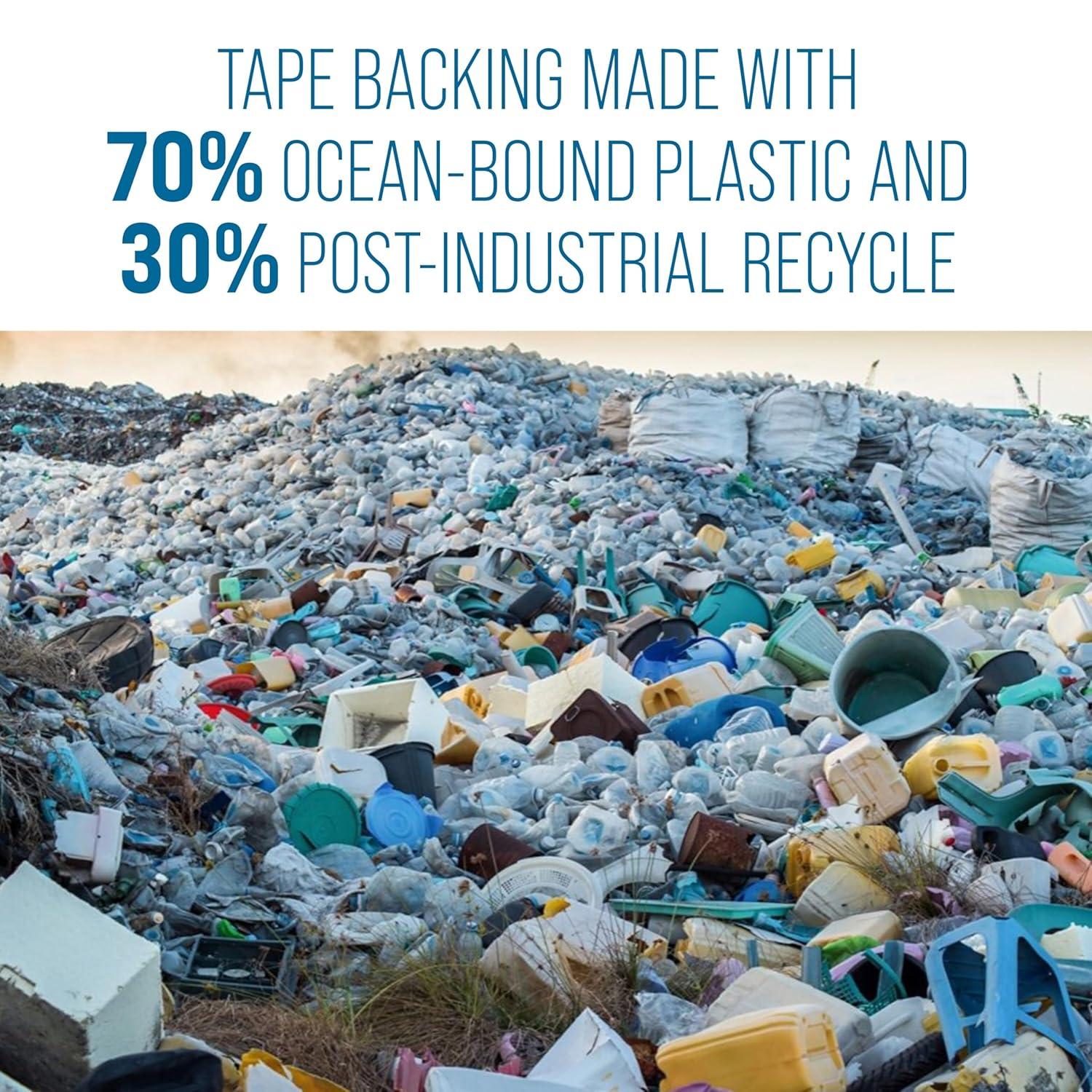 imageScotch Heavy Duty Recycled Packaging Tape Shipping and Packing Tape 188 in x 546 yd 6Pack