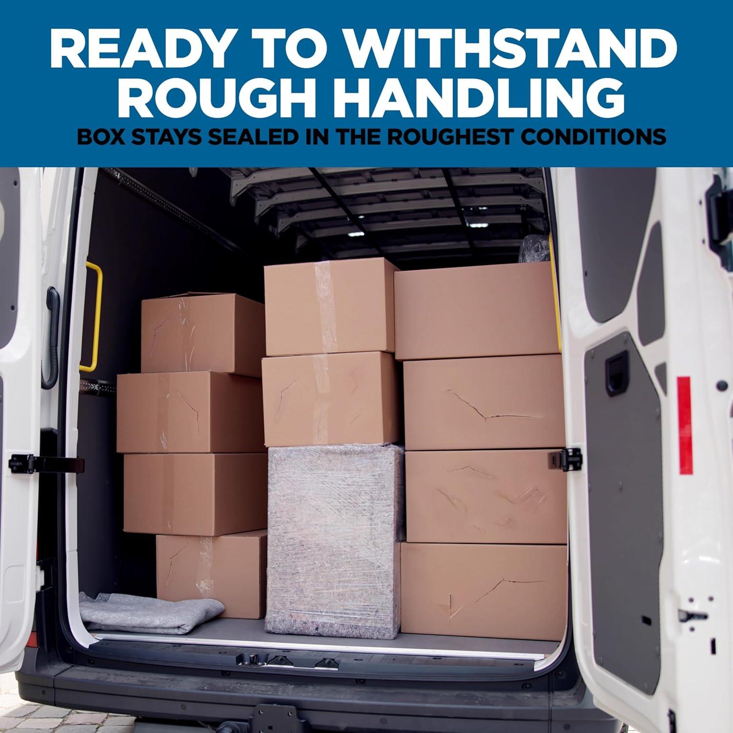 imageScotch Heavy Duty Recycled Packaging Tape Shipping and Packing Tape 188 in x 546 yd 6Pack