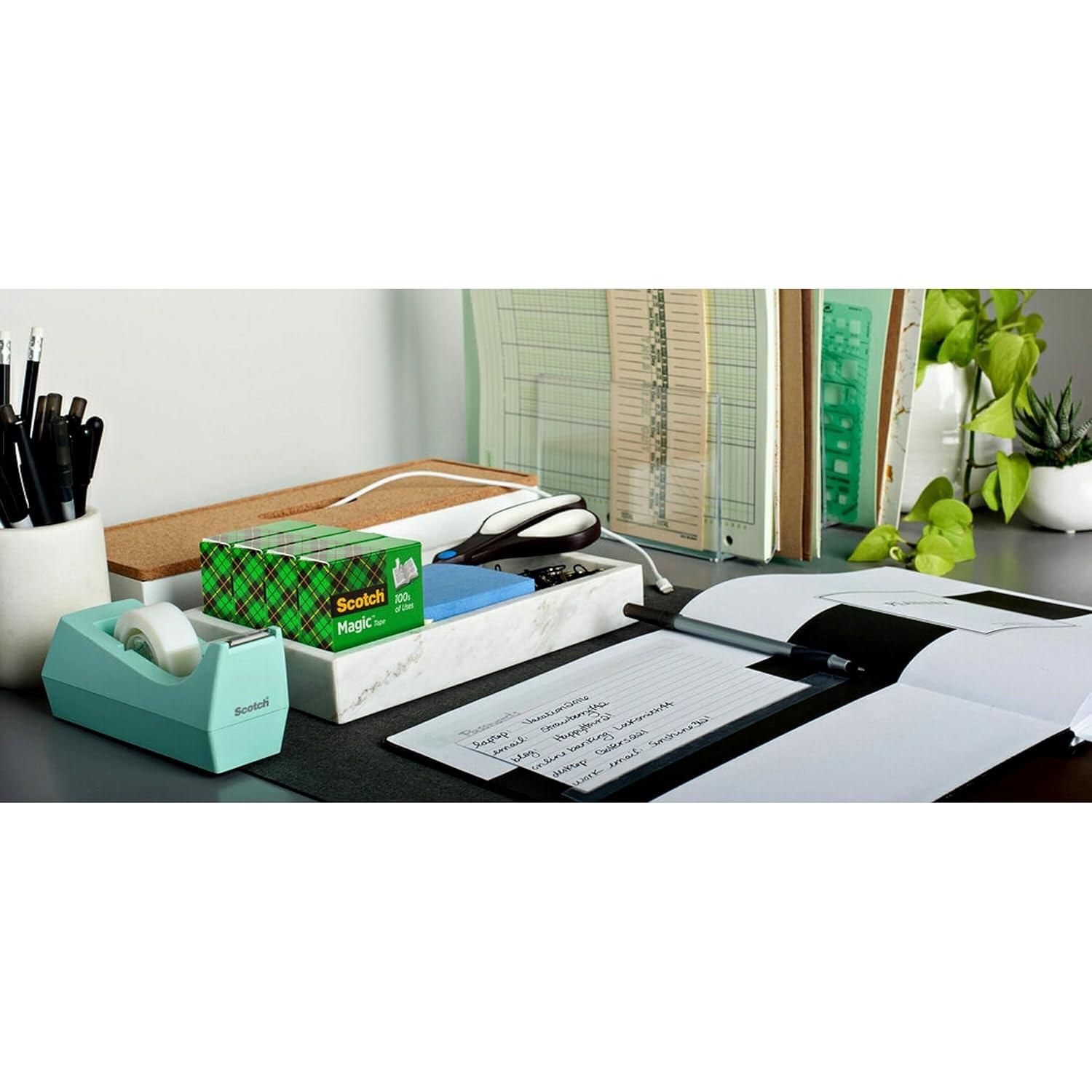 imageScotch Magic Tape 3 Rolls Numerous Applications Invisible Engineered for Repairing 1 x 2592 Inches Boxed1 Inches Width x 2592 Inches Length