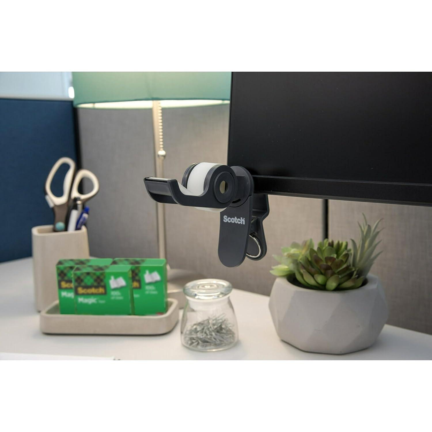 imageScotch Magic Tape 3 Rolls Numerous Applications Invisible Engineered for Repairing 1 x 2592 Inches Boxed1 Inches Width x 2592 Inches Length Pack of 5