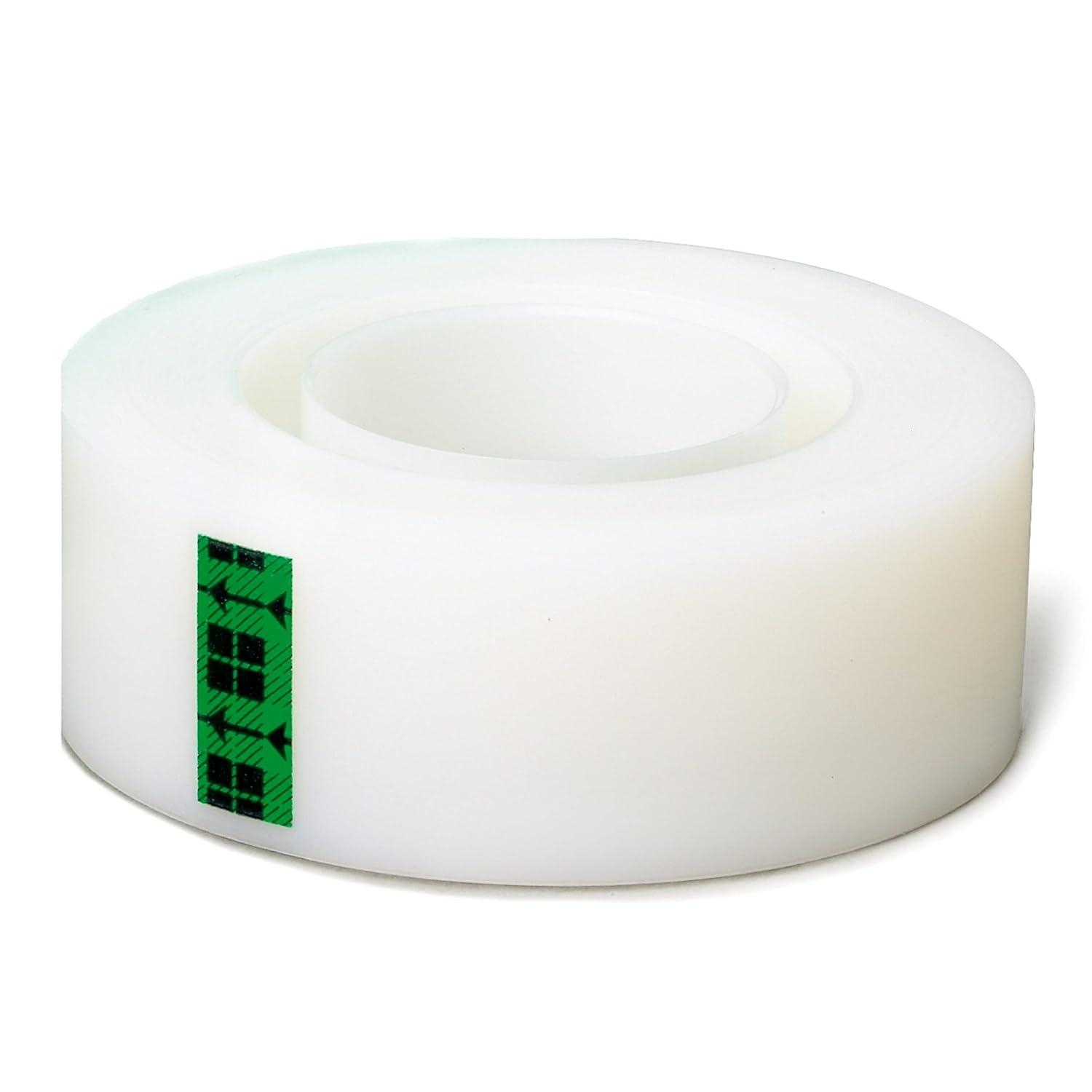 imageScotch Magic Tape 3 Rolls Numerous Applications Invisible Engineered for Repairing 1 x 2592 Inches Boxed1 Inches Width x 2592 Inches Length Pack of 5