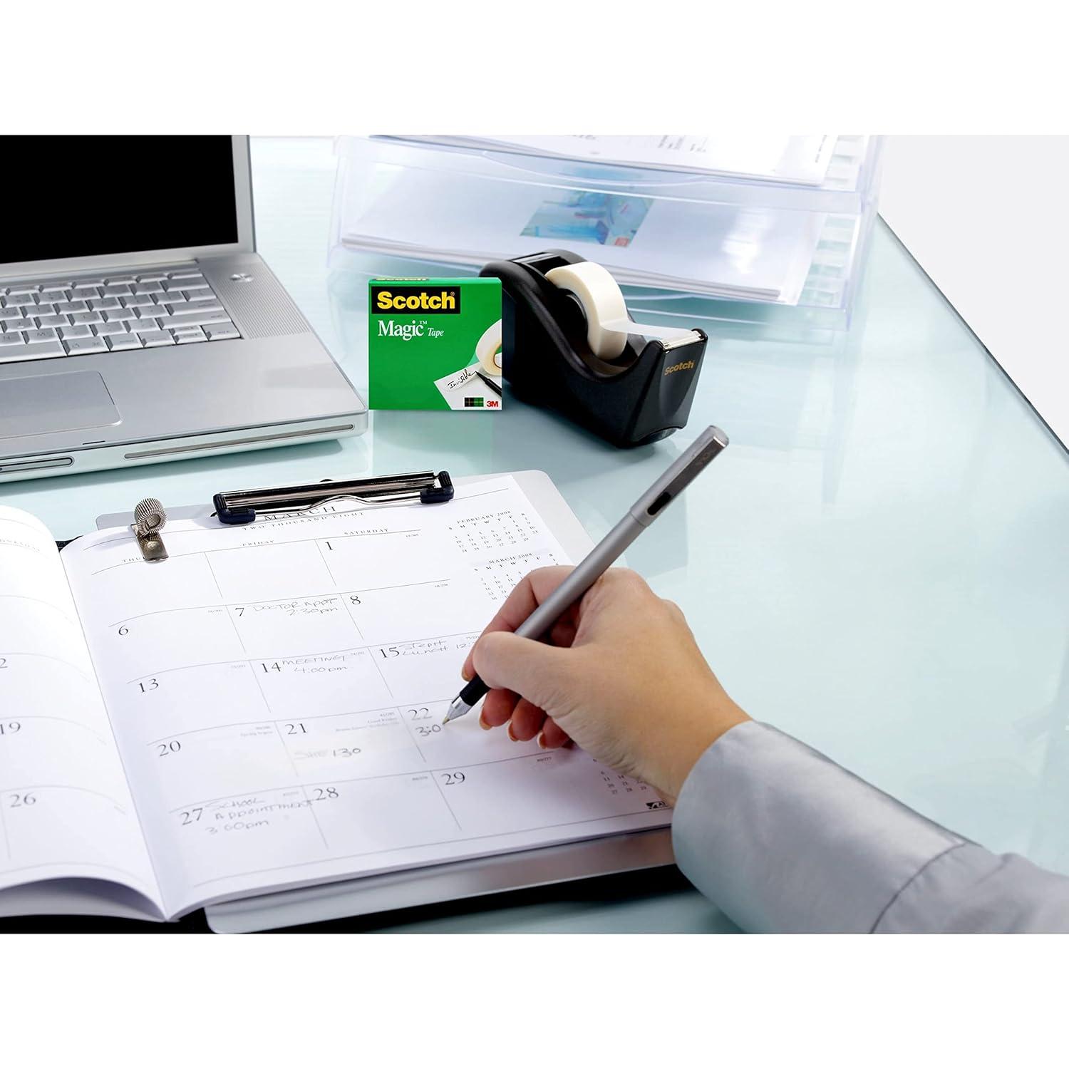 imageScotch Magic Tape 3 Rolls Numerous Applications Invisible Engineered for Repairing 34 x 1000 Inches Boxed3 Rolls