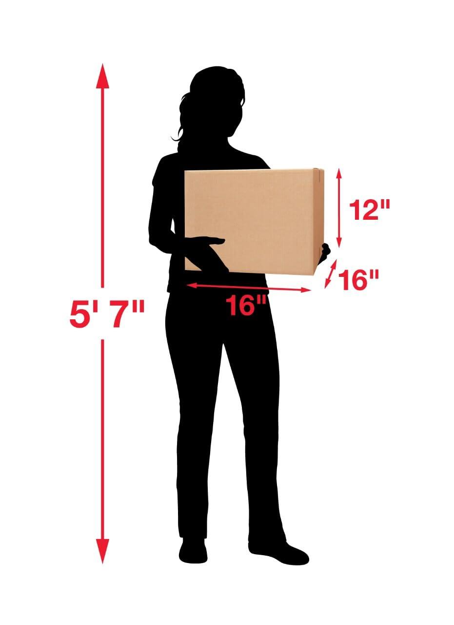 imageScotch Moving and Storage Box 8026MOVSMFB 16 in x 16 in x 12 in 406 cm x 406 cm x 304 cm 6 packs per case