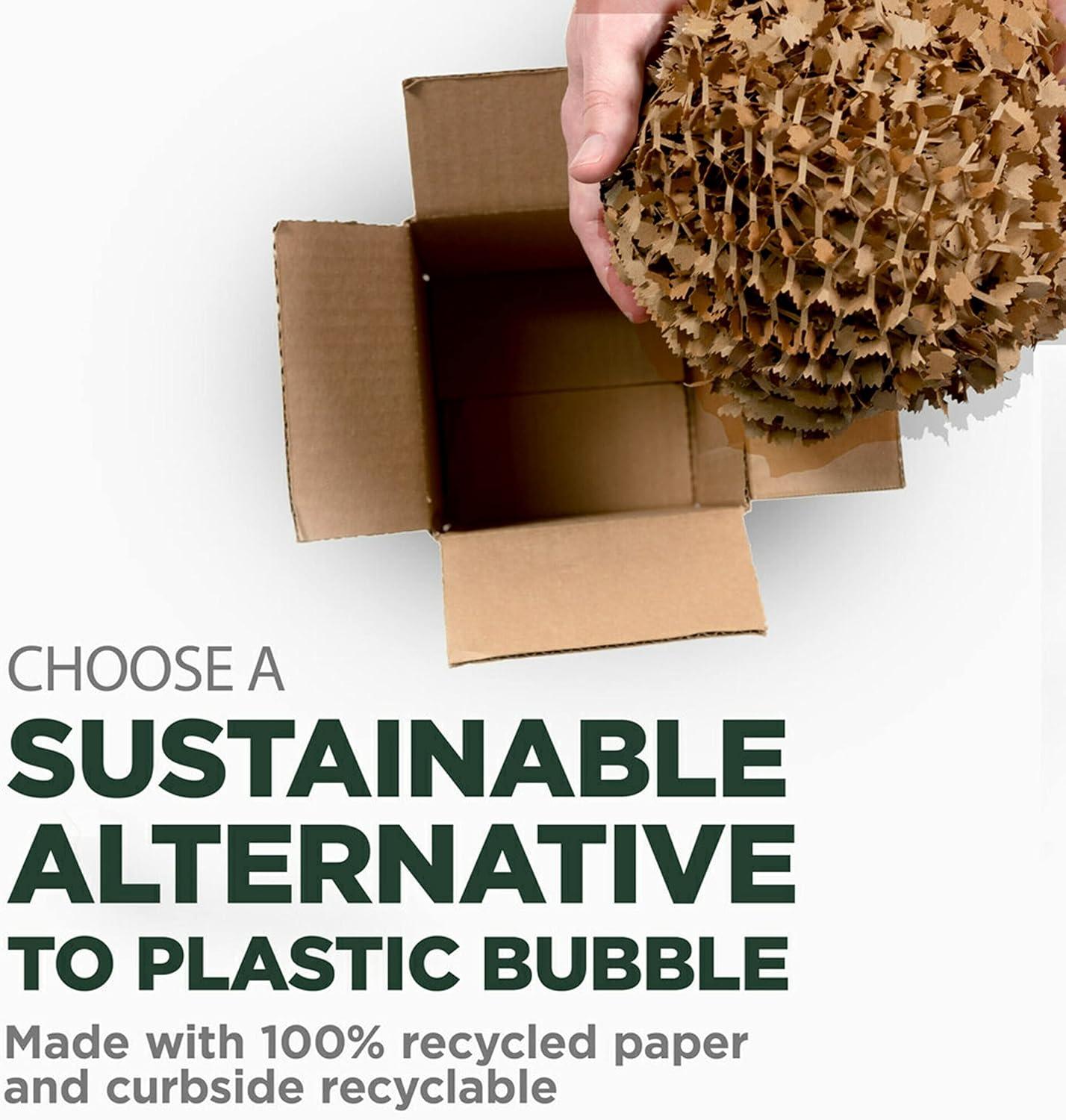 imageScotch Packaging Bundle Heavy Duty Packaging Tape 15quot Core 6 Rolls with Cushion Lock Protective Wrap 12 in x 50 ft