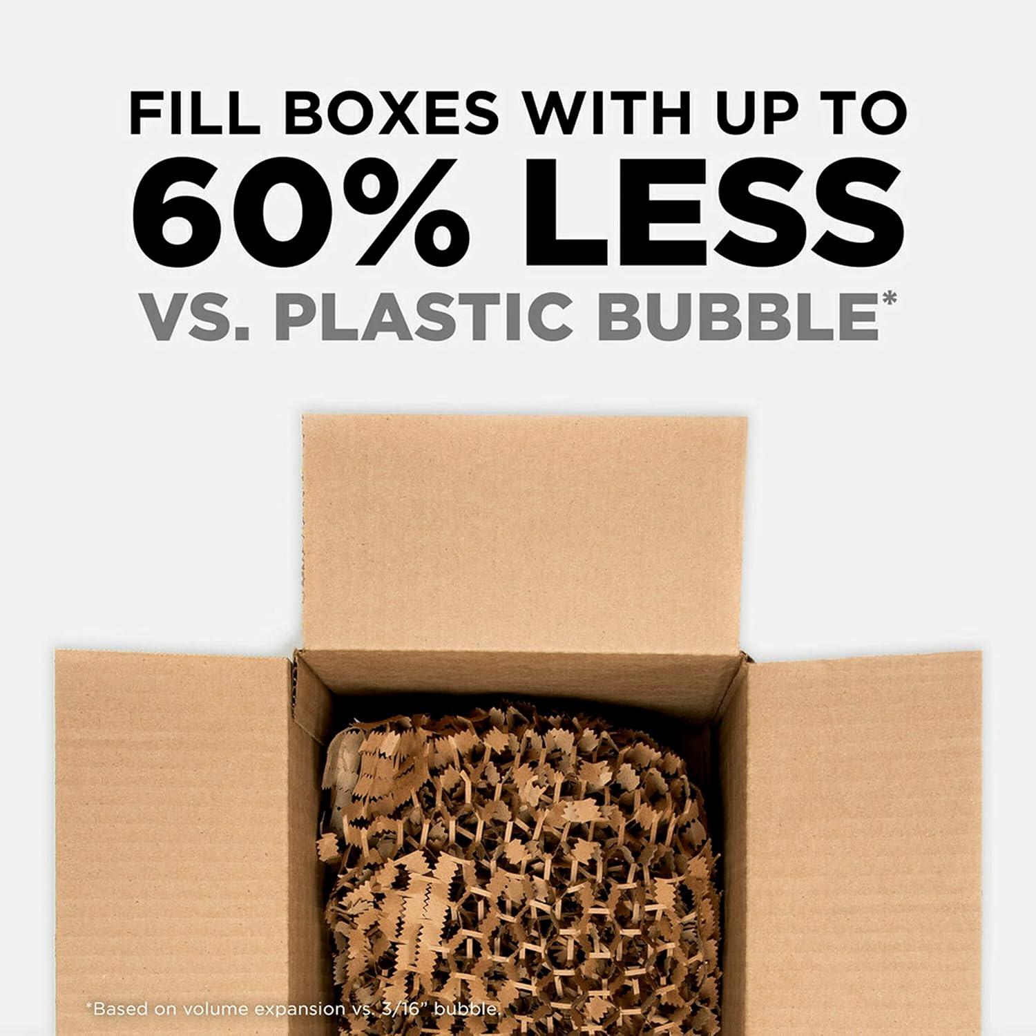 imageScotch Packaging Bundle Heavy Duty Packaging Tape 15quot Core 6 Rolls with Cushion Lock Protective Wrap 12 in x 50 ft