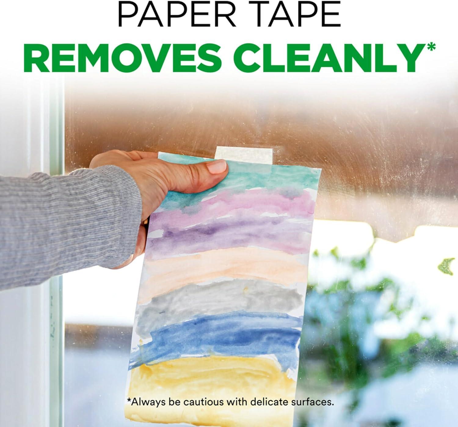 imageScotch Paper Tape Writable Translucent Recyclable Packaging 34 in x 600 in 2 RollsPaper Tape