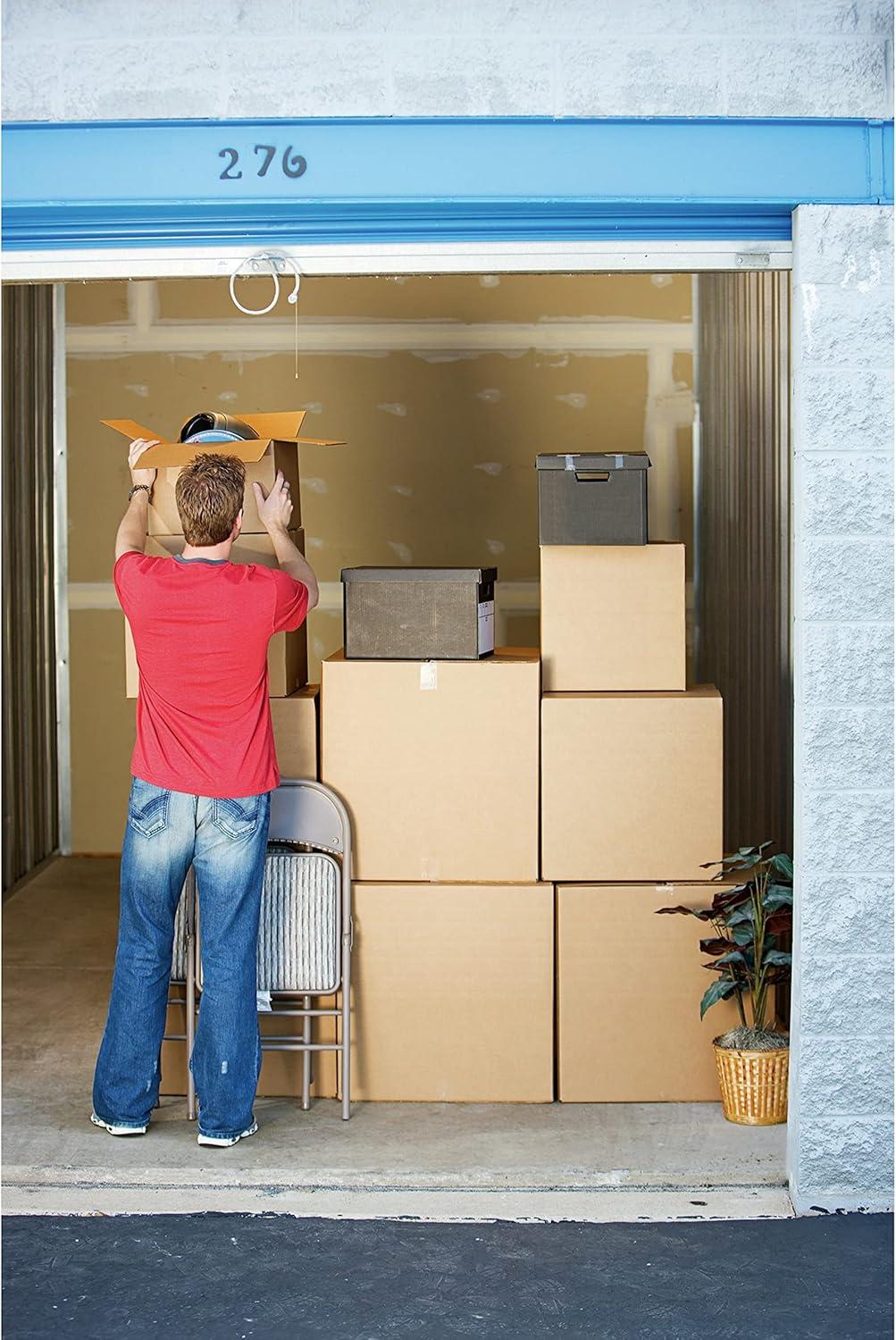 imageScotch Tough Grip Moving Packing Tape Clear Moving Tape That Secures Boxes up to 80 Pounds 188 in x 382 yd 2 Tape Rolls