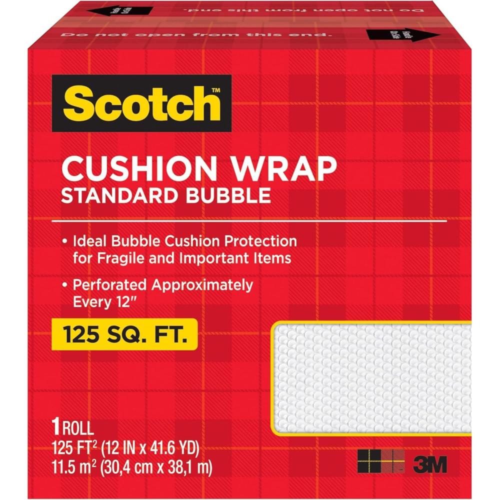 imageScotch Cushion Wrap 12 in x 125 ft 1 Roll in a Dispensered Box 7962