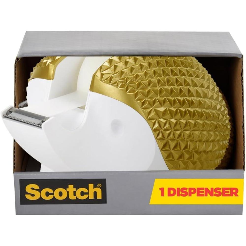 imageScotch Hedgehog Tape Dispenser Great for Gift Wrapping Includes 34 in x 350 in Tape Roll