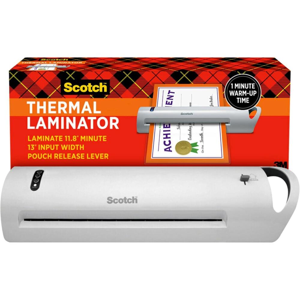 imageScotch Thermal Laminator Extra Wide 13 Inch Input Ideal for Teachers Small Offices or Home TL1302Z