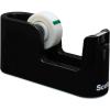 Scotch Deluxe Tape Dispenser, Black (C24)