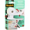 Scotch Desktop Tape Dispenser, White, Great for Gift Wrapping, 1 Dispenser (C19-CLIP-W-CCW)