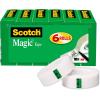 Scotch Magic Tape, 6 Refill Rolls, 3/4 x 1000 Inch (810K6)