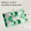 Scotch Poly Bubble Mailers, Assorted Green Designs, Size 2 Small, 8.5 in x 11 in, 12 Mailers(Green)