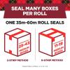 Scotch Secure Seal Packaging Tape, Packing Tape for Shipping and Moving, 1.88 in x 54.6 yd, 6-Pack
