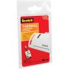 Scotch Thermal Laminating Pouches Premium Quality, 5 Mil Thick for Extra Protection, ID Badge with Clip Laminating Sheets, Our Most Durable Lamination Pouch, 2.4 x 4.2 inches, Pack of 60
