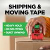 Scotch Tough Grip Moving Packing Tape, Clear, Moving Tape That Secures Boxes up to 80 Pounds, 1.88 in. x 22.2 yd., 6 Tape Rolls with Dispensers(Tape)