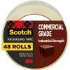 Scotch Commercial Grade Shipping Packaging Tape, 1.88″ x 54.6 yd, for Tough, Industrial Use, 1 Roll (3750)(48 Rolls)