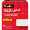 Scotch Cushion Wrap, 12 in x 125 ft., 1 Roll in a Dispensered Box (7962)