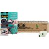 Scotch Desktop Bundle Black Tape Dispenser + 10 Rolls Magic Greener Tape, Great for Gift Wrapping