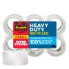 Scotch Heavy Duty Recycled Packaging Tape, Shipping and Packing Tape, 1.88 in x 54.6 yd, 6-Pack