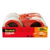 Scotch Long Lasting Storage Packaging Tape, 1.88 x 38.2 yd, Designed for Storage and Packing, Stays Sealed in Weather Extremes, 3″ Core, Clear, 4 Dispensered Rolls (3650S-4RD)(4 Rolls)