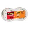 Scotch Long Lasting Storage Packaging Tape, 1.88″ x 54.6 yd, Designed for Storage and Packing, Stays Sealed in Weather Extremes, 3″ Core, Clear, 3 Rolls (3650-3)(2 Rolls)