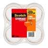 Scotch Long Lasting Storage Packaging Tape, 1.88″ x 54.6 yd, Designed for Storage and Packing, Stays Sealed in Weather Extremes, 3″ Core, Clear, 4 Rolls (3650-4)(4 Rolls)