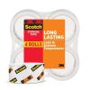 Scotch Long Lasting Storage Packaging Tape, 1.88″ x 54.6 yd, Designed for Storage and Packing, Stays Sealed in Weather Extremes, 3″ Core, Clear, 6 Rolls (3650-6)(4 Rolls)