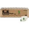 Scotch Magic Greener Tape, 10 Rolls, Numerous Applications, Invisible, Engineered for Repairing, 3/4 x 900 Inches, Boxed(0.75 x 900 in)
