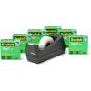Scotch Magic Tape, 6 Rolls with Dispenser, Great for Gift Wrapping, Numerous Applications, Invisible, Engineered for Repairing, 3/4 x 1000 Inches, Boxed (810K6C38)