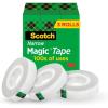 Scotch Magic Tape, Invisible, Home Office Supplies and Back to School Supplies for College and Classrooms, 3 Rolls(3 Rolls)