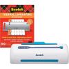 Scotch PRO Thermal Laminator and Pouch Bundle, 2 Roller System, Never Jam Technology Automatically Prevents Misfed Items (TL906) with Scotch Thermal Laminating Pouches, 200-Pack (TP3854-200)