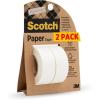 Scotch Paper Tape, Writable, Translucent, Recyclable Packaging, 3/4 in x 600 in, 2 Rolls(Paper Tape)