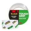 Scotch Tough Grip Moving Packing Tape, Clear, Moving Tape That Secures Boxes up to 80 Pounds, 1.88 in. x 43.7 yd., 6 Tape Rolls(1 Roll)
