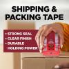 Scotch Secure Seal Packing Tape, Ultra Clear, Reliable and Durable Seal, 1.88 in x 800 in., 6 Packaging Rolls with Dispensers(6 Pack with Dispenser)
