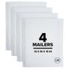 Scotch Poly Bubble Mailer, White, Size 5 Large, 10.5 in x 15 in, 4 Mailers(Size 5)
