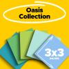 Post-it 100% Recycled Paper Super Sticky Notes, 2X The Sticking Power, 3×3 in, 12 Pads/Pack, 70 Sheets/Pad, Canary Yellow (654R-12SSCY)(Oasis)