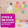 Post-it Super Sticky Notes, Assorted Sizes, 15 Pads, 2X The Sticking Power, Supernova Neons Collection, Neon Colors (Orange, Pink, Blue, Green), Recyclable (4423-15SSMIA)(11.9″ x 9.8″)