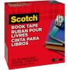 Scotch Book Tape, 2 in x 540 in, Excellent for Repairing, Reinforcing Protecting, and Covering (845)(1)