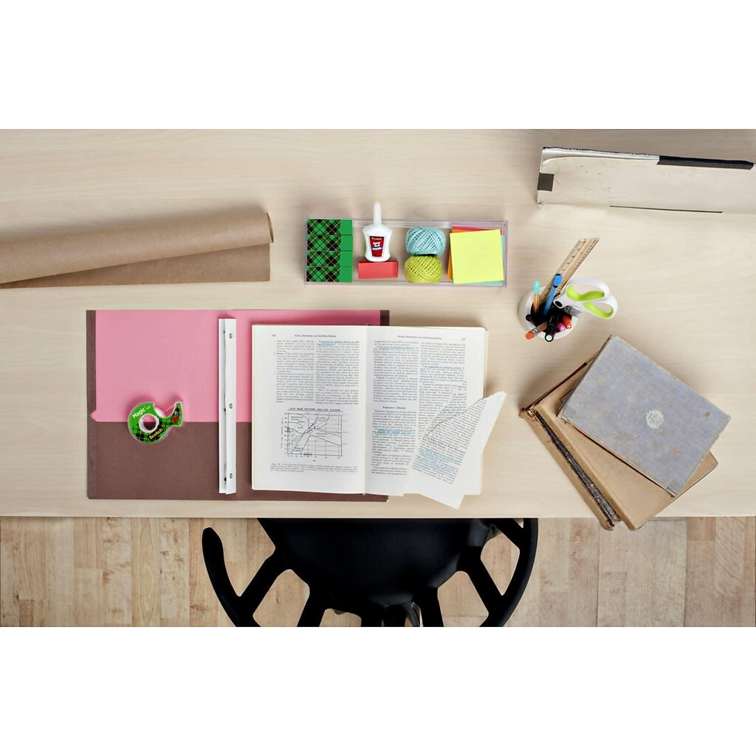 imageScotch Deluxe Desktop Tape Dispenser Black for 1 Inch Core Tapes C40Black