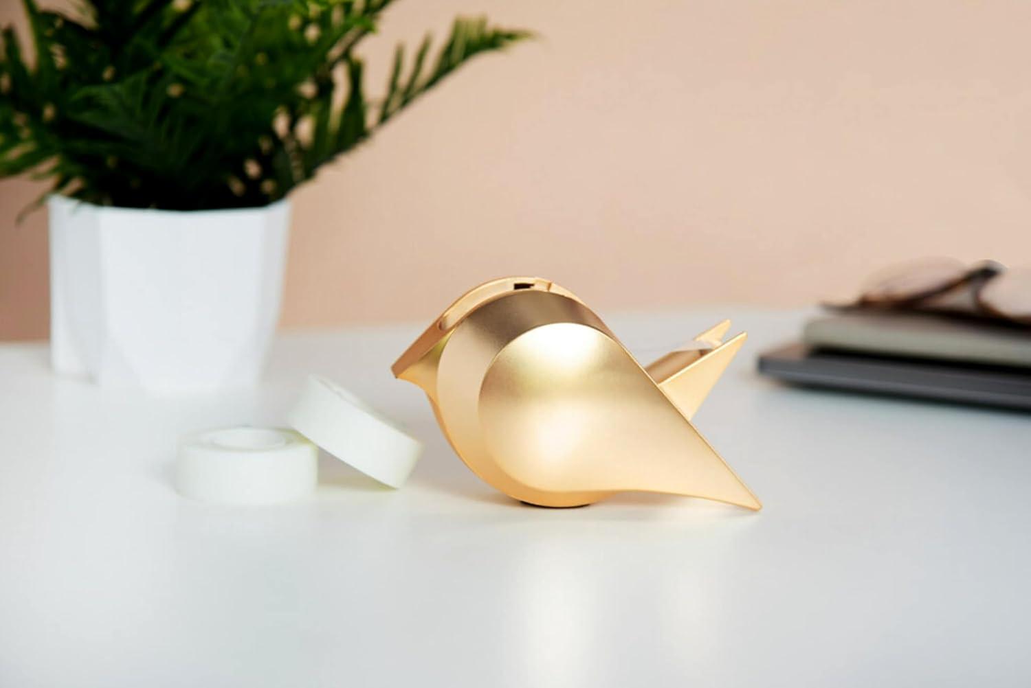 imageScotch Desktop Tape Dispenser with 1 Roll Magic Tape 34 x 350 Inches Gold Bird Design28 in x 23 in x 63 in Pack of 6