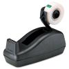Scotch Deluxe Desktop Tape Dispenser, Black, for 1 Inch Core Tapes (C-40)(Black)