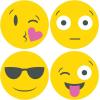 Post-it Printed Notes, 2 Pads/Pack, 30 Sheets/Pad, 3×3 in, Emoji Designs, 4 Alternating Faces (BC-2030-EMOJI)(3 in x 3 in  2 Pads/Pack)