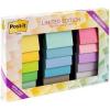 Post-it Super Sticky Notes, Limited Edition Color Collection, 3×3 in, 15 Pads/Pack, 45 Sheets/Pad(7.9″ x 11.9″ (Pack of 12))