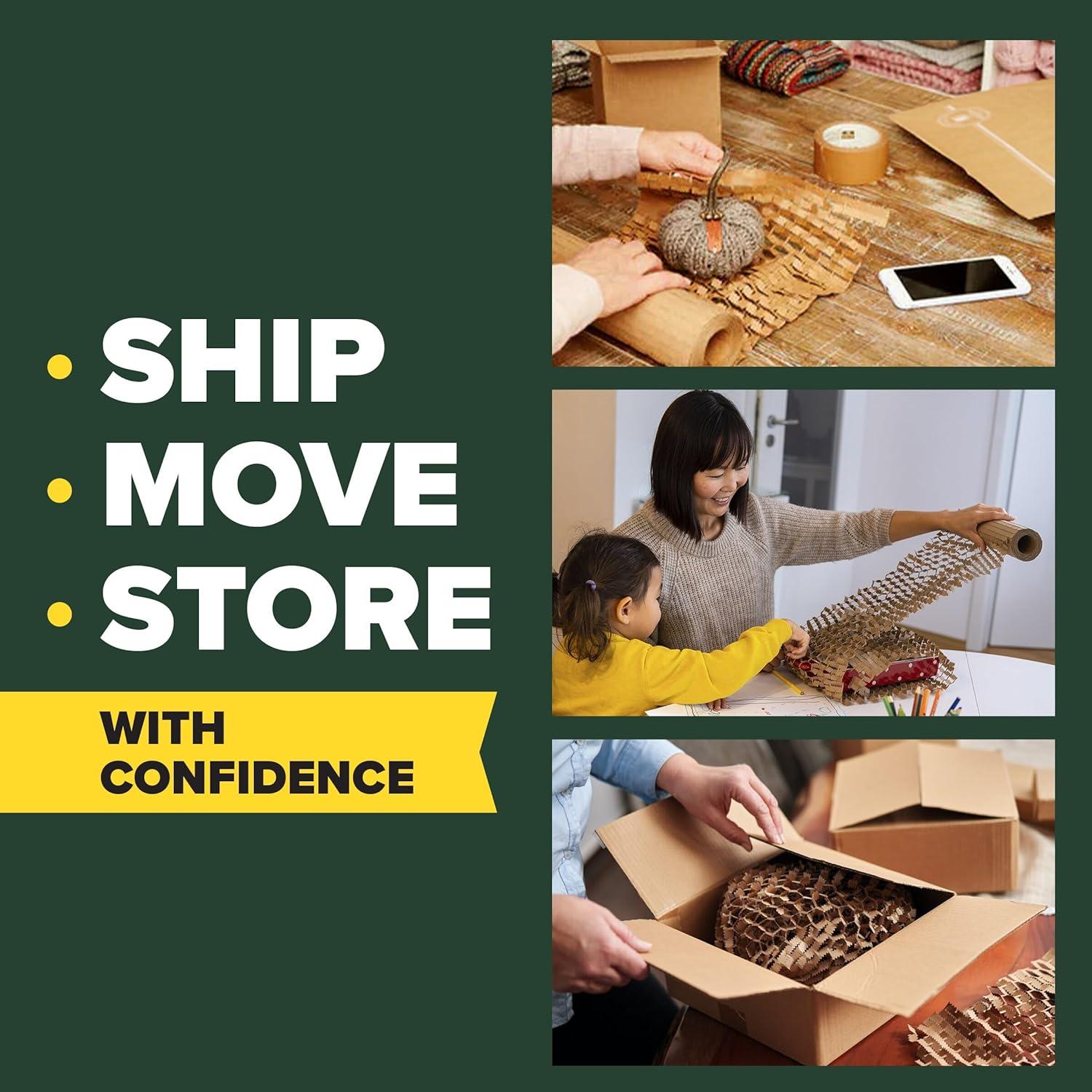 imageScotch Cushion Lock Protective Wrap GC 12 in x 175 ft 304 mm x 533 m175 Foot Roll